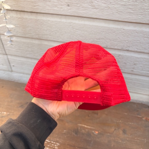 Vintage Tropicana trucker hat mesh red foam snapback hat - Picture 3 of 4